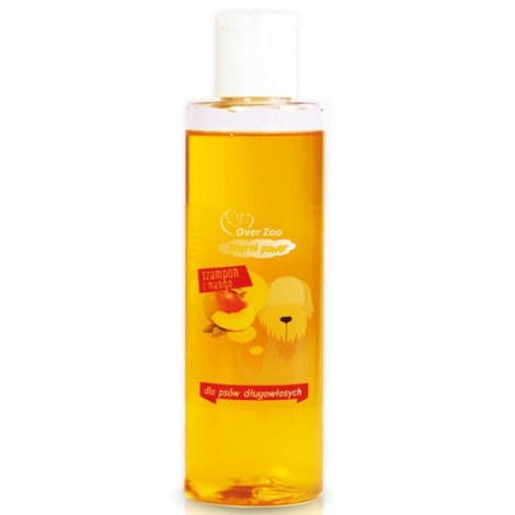 Over Zoo Frutti Power Szampon o zapachu mango - psy długowłose 200ml - 2