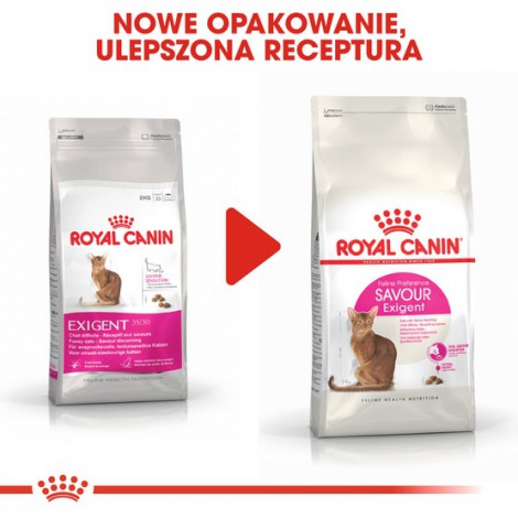 Royal Canin Savour Exigent karma sucha dla kotów dorosłych, wybrednych, kierujących się teksturą krokieta 2kg - 3