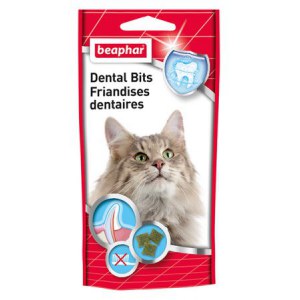 BEAPHAR DENTAL BITS przysmak na zęby dla kotów 35g