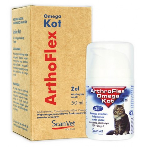 ScanVet ArthroFlex Omega żel dla kota 50ml - 2