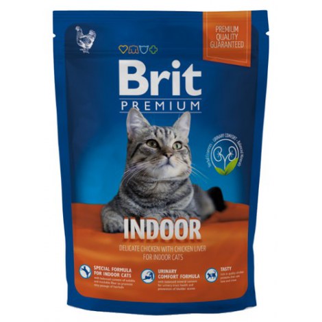 Brit Premium Cat New Indoor 1,5kg - 2