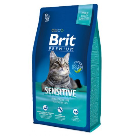 Brit Premium Cat New Sensitive 8kg - 2
