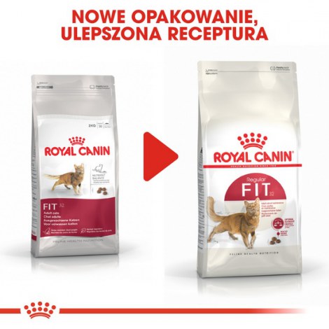 Royal Canin Fit karma sucha dla kotów dorosłych, wspierająca idealną kondycję 400g - 3