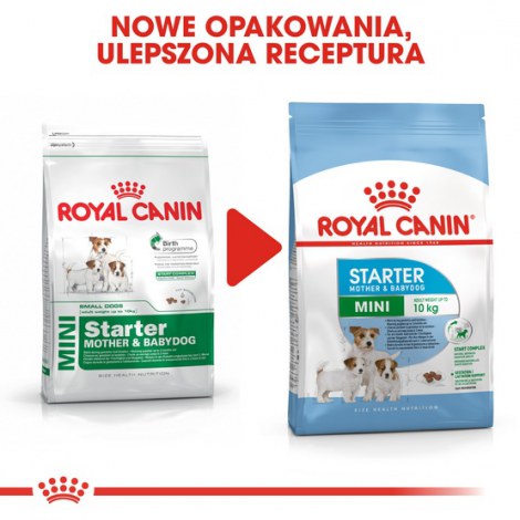 Royal Canin Mini Starter Mother&Babydog karma sucha dla szczeniąt do 2 miesiąca i suk karmiących ras małych 8,5kg - 3