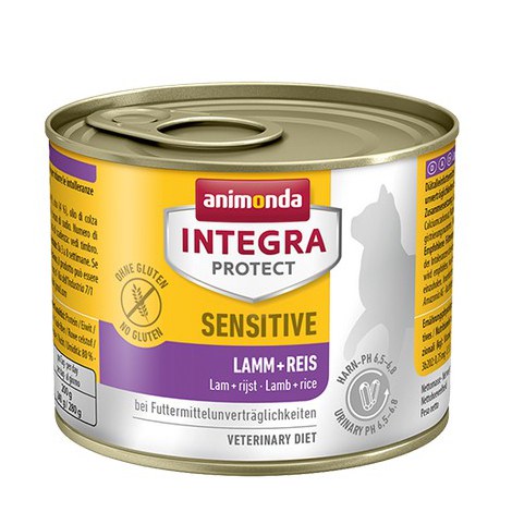 Animonda Integra Protect Sensitive dla kota - z jagnięciną i ryżem puszka 200g