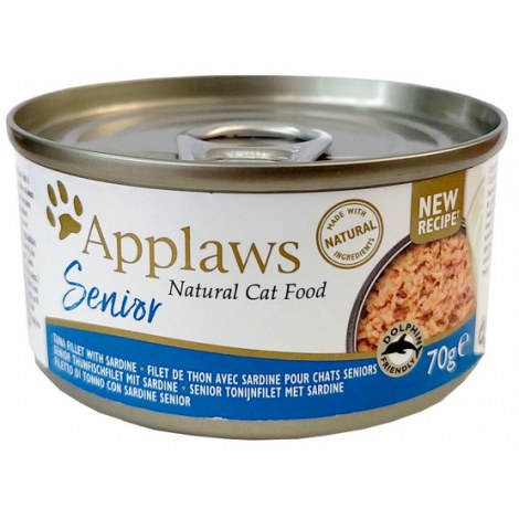 Applaws puszka dla kota Senior tuńczyk & sardynka 70g - 2
