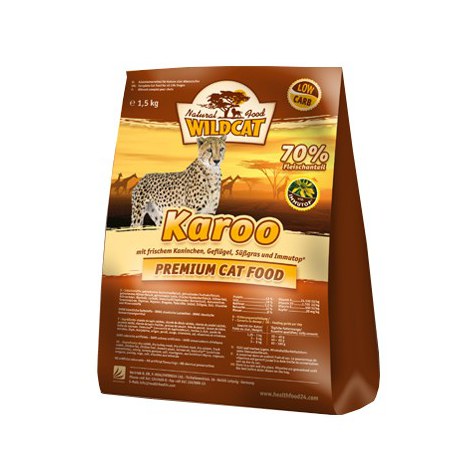 Wildcat Karoo - królik i drób 3kg - 3