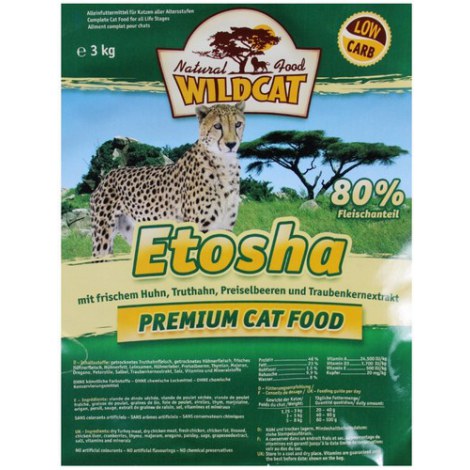 Wildcat Etosha - drób i zioła 500g - 2