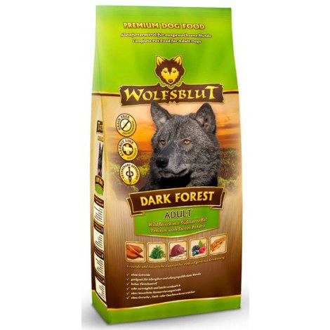 Wolfsblut Dog Dark Forest dziczyzna i bataty 15kg