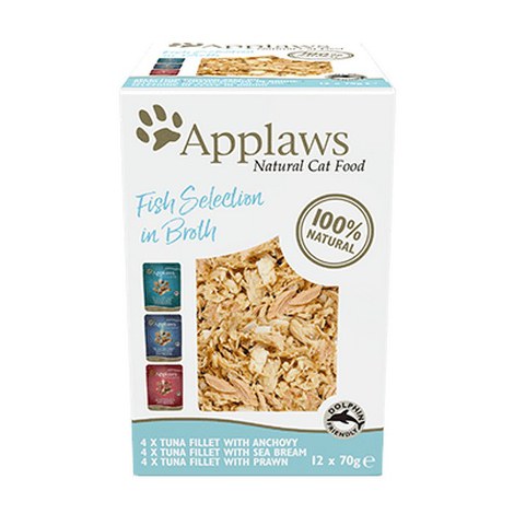 Applaws saszetki dla kota Fish Selection Multi Pack 12x70g