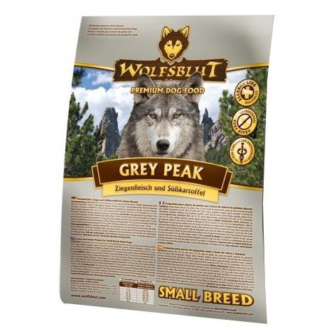 Wolfsblut Dog Grey Peak Small - koza i bataty 15kg