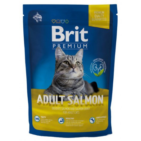 Brit Premium Cat New Adult Salmon 300g - 2