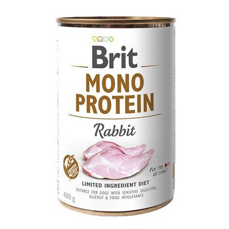 Brit Mono Protein Rabbit puszka 400g