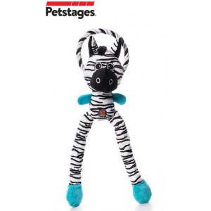 Petstages Thunda Tugga Zebra + sznur 52cm PS69494
