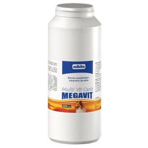 Mikita Megavit Multi-Vit Canis - witaminy, minerały i aminokwasy dla psów 400 tabl.