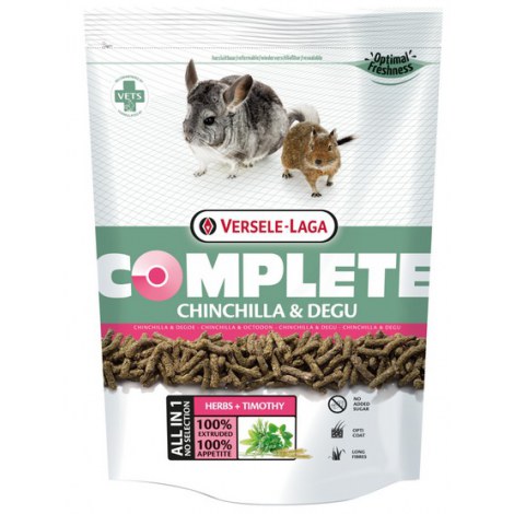 Versele-Laga Chinchilla & Degu Complete pokarm dla szynszyli i koszatniczki  500g - 2