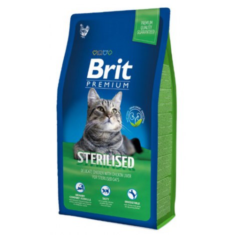 Brit Premium Cat New Sterilised 8kg