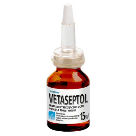Vetaseptol krople do oczu i nosa 15ml