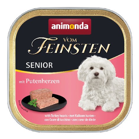 Animonda vom Feinsten Dog Senior Serca indyka 150g