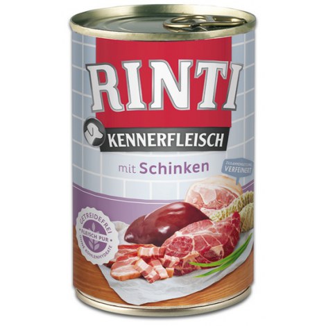 Rinti Kennerfleisch Schinken pies - szynka puszka 400g - 2