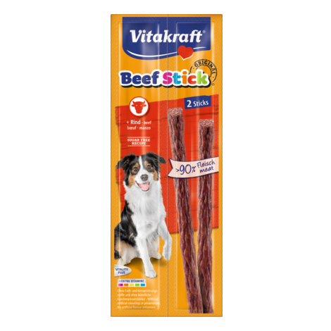 VITAKRAFT BEEF STICK wołowina przysmak dla psa 2szt