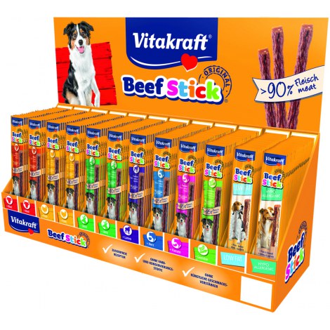 VITAKRAFT BEEF STICK BAR przysmaki dla psa mix 12x25szt 300szt - 6