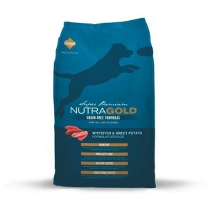 NUTRA GOLD GF WHITEFISH & SWEET POTATO 2,25 kg
