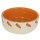 KERBL Miska ceramiczna, 750 ml, beżowo-pomarańczowa [81803]