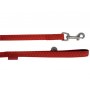 Zolux Smycz Mac Leather 15mm/1.2m Czerwona [522015RO] - 2