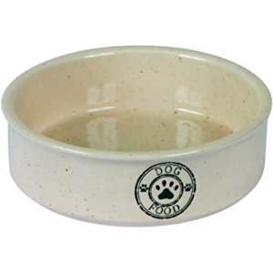 KERBL Miska ceramiczna Dog Food 1,0 L ,beżowa [81325]