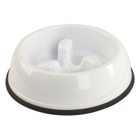 KERBL Miska Anti Dribble z wniesieniem spowalniającym picie i jedzenie 1000ml [80504] - 2