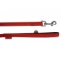 Zolux Smycz Mac Leather 25mm/1.2m Czerwona [522025RO] - 2