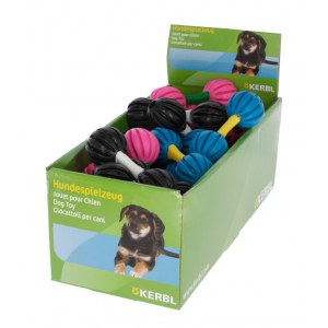 KERBL Zabawka dla psa, hantel 12cm, różne kolory [80789]