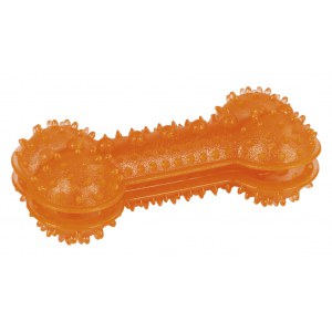 KERBL Zabawka dla psa ToyFastic, kość pomarańczowa 18cm [81480]
