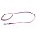 KERBL Smycz Miami z uchwytem typu SoftGrip, 100 cm x 20 mm, fioletowa [82153]