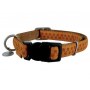 Zolux Obroża regulowana Mac Leather 20mm Żółta [522040JA] - 4