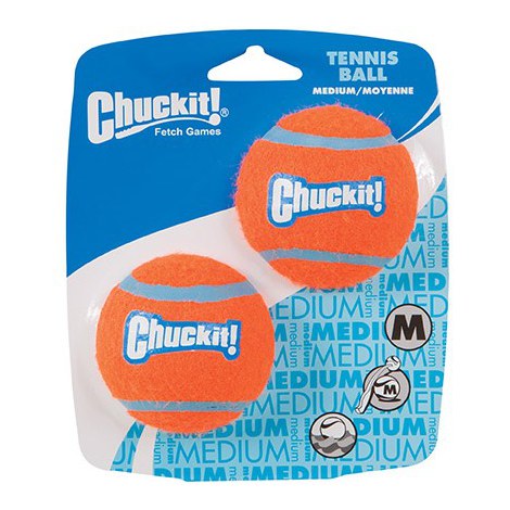 Chuckit! Tennis Ball Medium dwupak [57402]