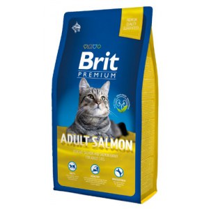 Brit Premium Cat New Adult Salmon 8kg
