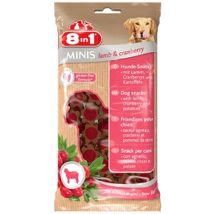 8in1 Minis Lamb & Cranberry 100g