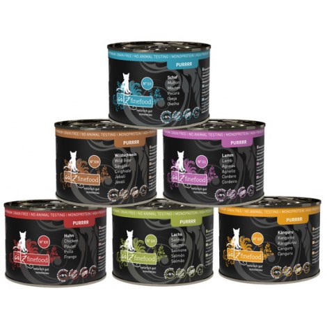 Catz Finefood Purrrr Multipack puszki 6x190/200g - 3