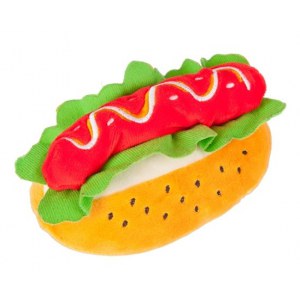 Dingo Zabawka dla psa - Pluszowy hot-dog