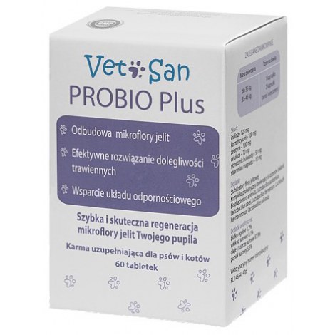 Vetosan Probio Plus 60 tabletek - 2
