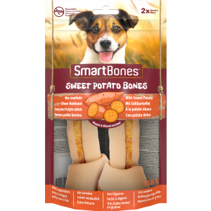 SMARTBONES Sweet Potato Bones Medium 2szt. [T027415]