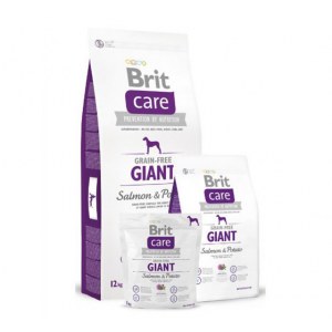 BRIT CARE GRAIN-FREE GIANT SALMON & POTATO 12 kg