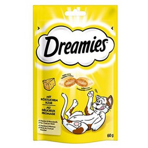 Dreamies Ser żółty - przysmak dla kota 60g