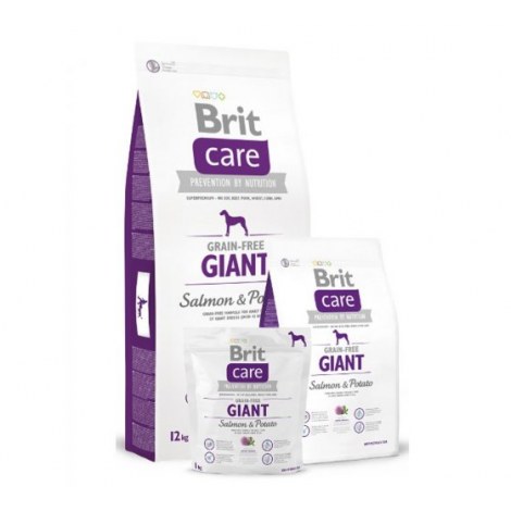 BRIT CARE GRAIN-FREE GIANT SALMON & POTATO 1kg