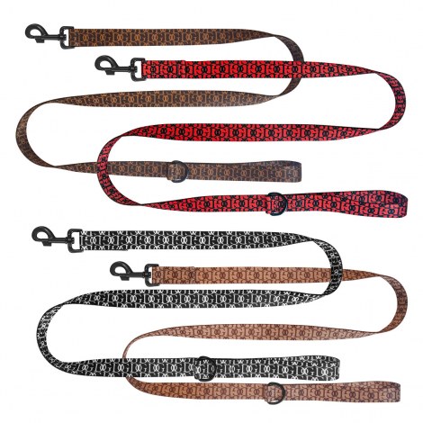 CHABA Smycz Fashion - 25-130cm Czarna