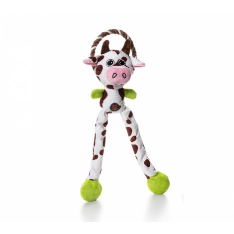 PETSTAGES THUNDRA TUGGA: KROWA + SZNUR 52cm [PS69493]