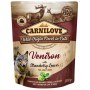 Carnilove Dog Venison & Strawberry Leaves - dziczyzna i liście truskawki saszetka 300g - 2