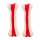ADBI Kość prasowana czerwona 10cm (30-35g) [AK45] 20szt